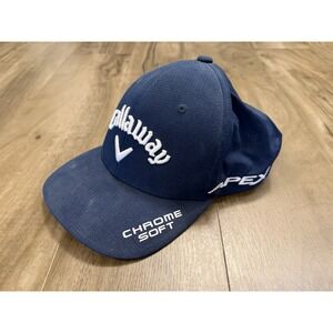 Callaway Golf Hat - Chrome Soft APEX Mavrik Odyssey Mens Blue Golfing Gear Cap
